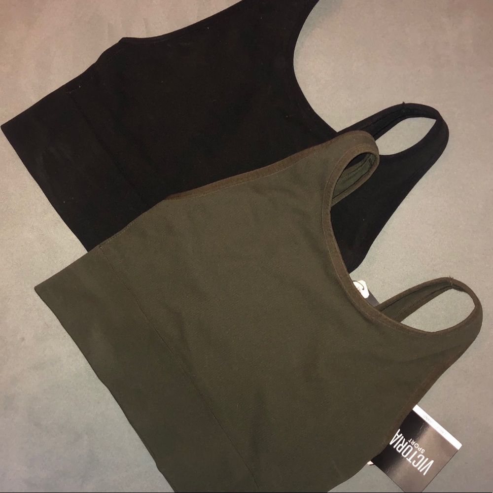 Victorias Secret LongLine Seamless Bra - BLACK